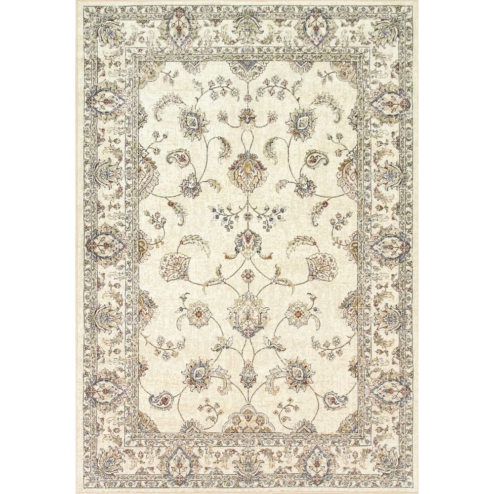 Dynamic Rugs 57159-6464 Ancient Garden 9.2 Ft. X 12.10 Ft. Rectangle Rug in Ivory